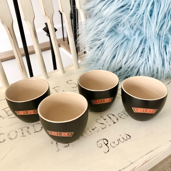 Baileys, Liquor, Glasses, Baileys Irish Cream, Mugs, Set Of 4, Nice Condition - Picture 2 of 8